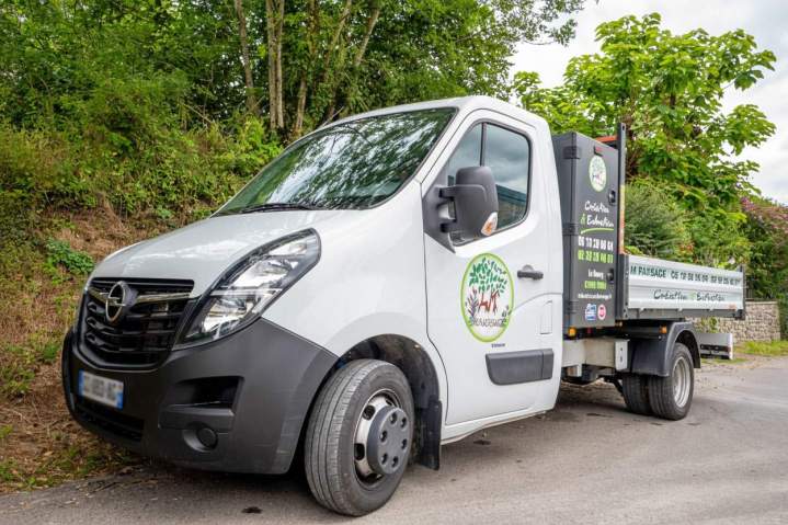 Camion benne Alençon